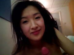 Free Kilo Clips presents: Asian girl swallows his load