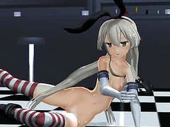 Free Kilo Clips presents: Mmd 2 babes pierced tits sex toy fingering squirting gv00112