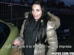 Free Kilo Clips presents: Public pickups - young czech exhibitionist fucks for cash