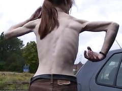 Free Kilo Clips presents: A skinny mature woman with small empty saggy tits