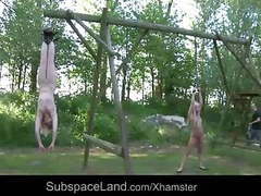 Free Kilo Clips presents: Helpless blonde teens bound for double perversion