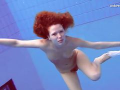 Free Kilo Clips presents: Matrosova hot ginger pussy in the pool