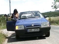 Free Kilo Clips presents: Czech whore sex in car