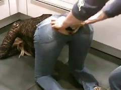 Free Kilo Clips presents: Anal champagne bottle insertion