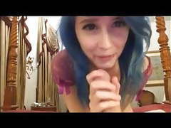 Free Kilo Clips presents: Emo chick sucks her friends dick