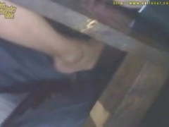 FreeKiloClips presents: Footjob under the table