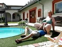 FreeKiloClips presents: Bbw femdom session with hard face sitting and cock stroking