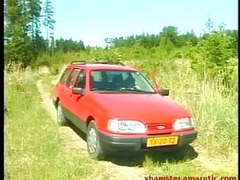 Free Kilo Clips presents: Big boobed emergency fuck outdoor on the road