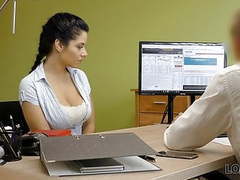 Free Kilo Clips presents: Loan4k. agent cant resist in front of beautiful teen body