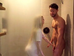 Free Kilo Clips presents: One of the things emma starletto loves is drooling on a big cock, HD POV, Couple, Hardcore, Blondes, Long Hair, Shower, Wet T-shirt, Small Tits, Missionary, Cowgirl, Handjob, Doggystyle