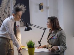 Free Kilo Clips presents: Rebecca volpetti wearing nylon stockings getting fucked hard