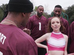 Free Kilo Clips presents: Aliya brynn enjoys during rough interracial gangbang - hd