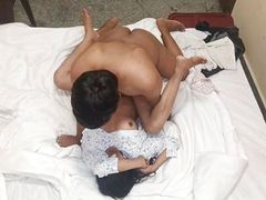 Free Kilo Clips presents: 18 yers old desi indian girlfriend was fucking hard in hotel with boyfriend