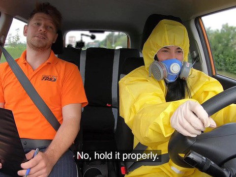 Free Kilo Clips presents: Driving instructor fucks orgasmic pussy of skinny czech lexi dona