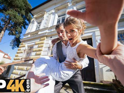 FreeKiloClips presents: Hunt4k. no wedding until i cum!