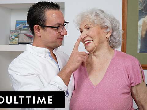 Free Kilo Clips presents: Adult time - 70-year-old gilf is craving a cock in her big hairy pussy!