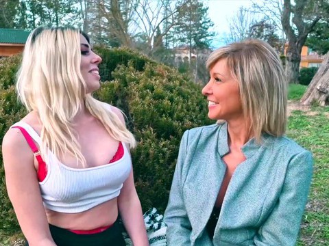 Free Kilo Clips presents: French blonde milf seeking for a threesome
