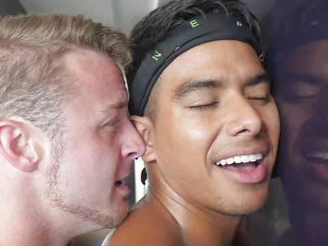 Free Kilo Clips presents: Workout buddies play with sweaty cocks