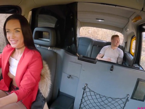 Free Kilo Clips presents: Brunette zuzu sweet with natural tits wearing nylon stockings