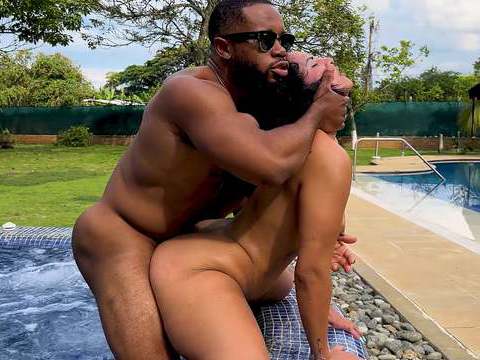 Free Kilo Clips presents: Interracial sex with my boss and his bbc in the jacuzzi of the resort, he gives me his cum in my mouth! kylei ellish & ceejay