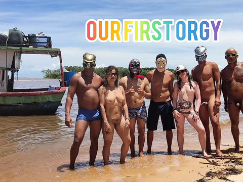 FreeKiloClips presents: I took my wives to a gangbang with my friends on an old boat in salvador