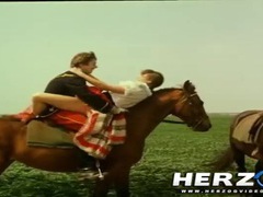 Free Kilo Clips presents: Crazy vintage porn with fucking in the stables