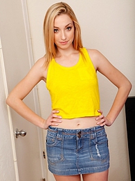Free Kilo Clips presents: Perky breasted Zoey Parker fingering her tight pussy