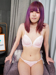 Free Kilo Clips presents: Asian girl Shiori Fujimori displays her petite tiny tits and unveils her complete nakedness in a solo